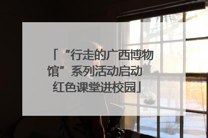 “行走的广西博物馆”系列活动启动 红色课堂进校园