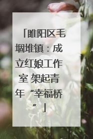 睢阳区毛堌堆镇：成立红娘工作室 架起青年“幸福桥”