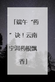 端午“药”诀！云南宁洱药根飘香