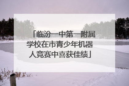 临汾一中第一附属学校在市青少年机器人竞赛中喜获佳绩