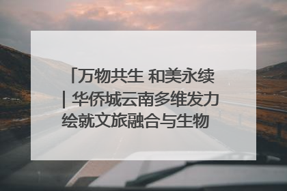 万物共生 和美永续｜华侨城云南多维发力 绘就文旅融合与生物多样性保护新图景