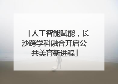 人工智能赋能，长沙跨学科融合开启公共美育新进程