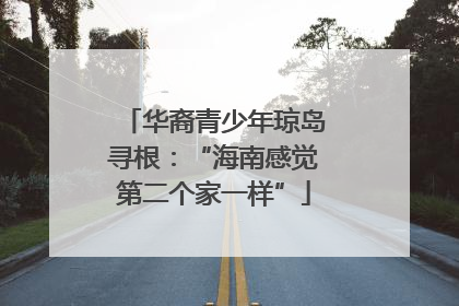 华裔青少年琼岛寻根：“海南感觉第二个家一样”