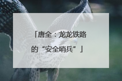唐全：龙龙铁路的“安全哨兵”