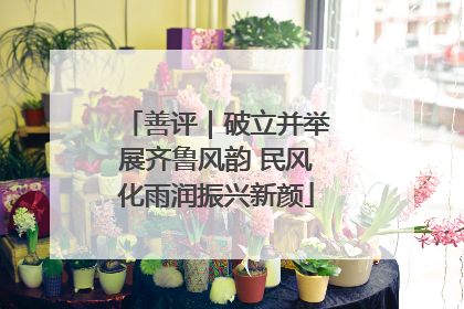 善评｜破立并举展齐鲁风韵 民风化雨润振兴新颜