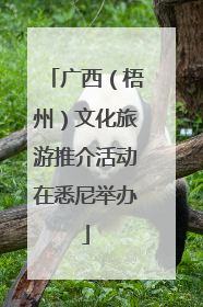 广西（梧州）文化旅游推介活动在悉尼举办