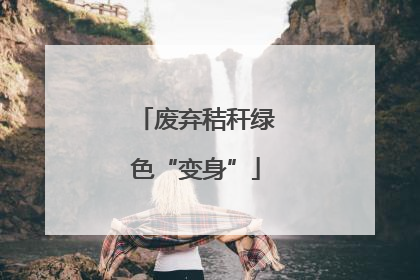 废弃秸秆绿色“变身”