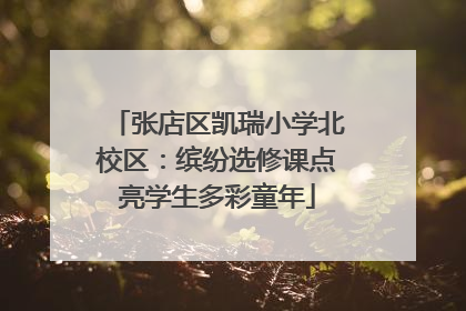 张店区凯瑞小学北校区：缤纷选修课点亮学生多彩童年