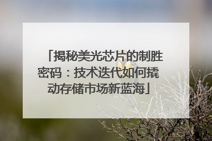 揭秘美光芯片的制胜密码：技术迭代如何撬动存储市场新蓝海