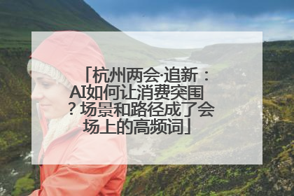 杭州两会·追新：AI如何让消费突围？场景和路径成了会场上的高频词