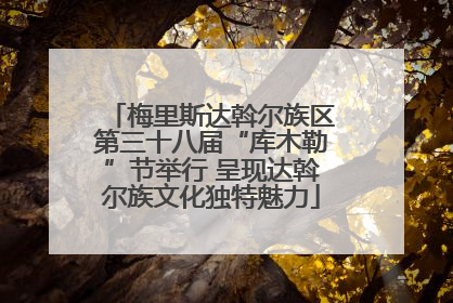 梅里斯达斡尔族区第三十八届“库木勒”节举行 呈现达斡尔族文化独特魅力