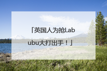 英国人为抢Labubu大打出手！