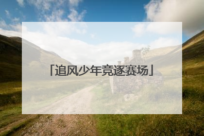 追风少年竞逐赛场