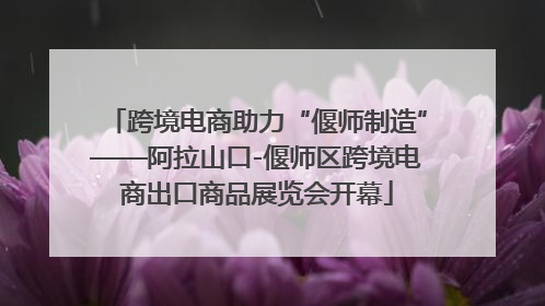 跨境电商助力“偃师制造”——阿拉山口-偃师区跨境电商出口商品展览会开幕