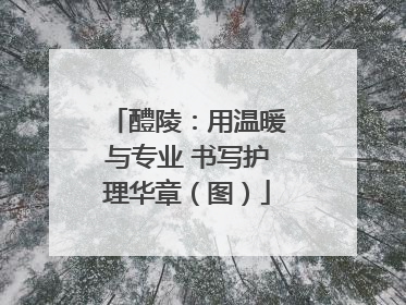 醴陵：用温暖与专业 书写护理华章（图）