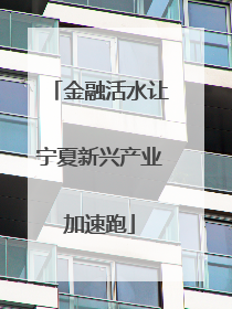 金融活水让宁夏新兴产业加速跑