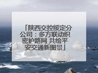 陕西交控绥定分公司：多方联动织密护路网 共绘平安交通新图景